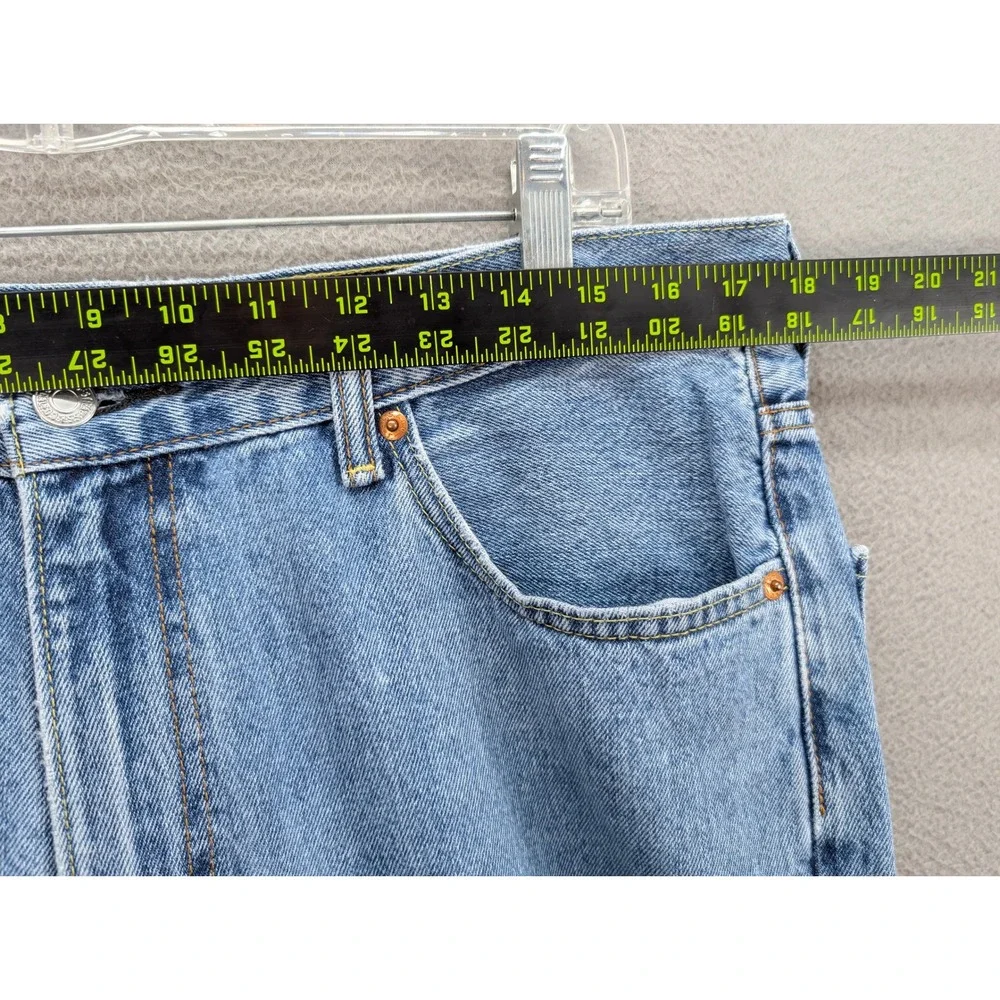 Levi's 550 Relaxed Fit Denim Jeans Men's 36x30 Light Wash Classic‎ Comfort Y2K